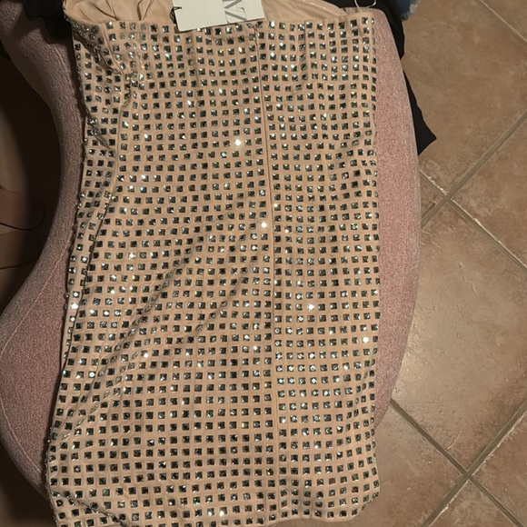 New with Tags Zara embellished dress - Picture 4 of 5